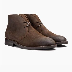 Thursday boot scout chukka in mocha brown weather proof suede. Size 9.5.